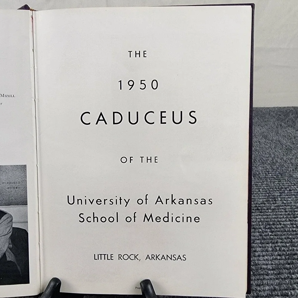 1950 University of Arkansas School of Medicine Caduceus Yearbook Annual UAMS